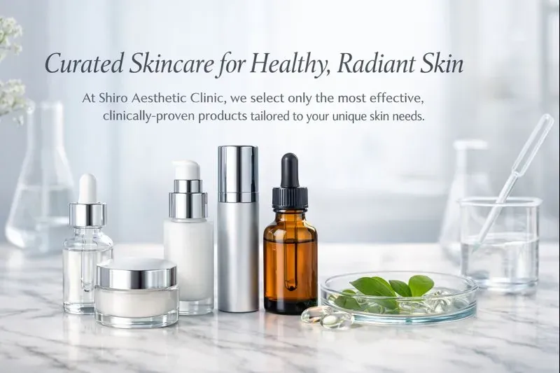 Close-up of healthy, natural-looking skin reflecting Shiro's subtle enhancement philosophy